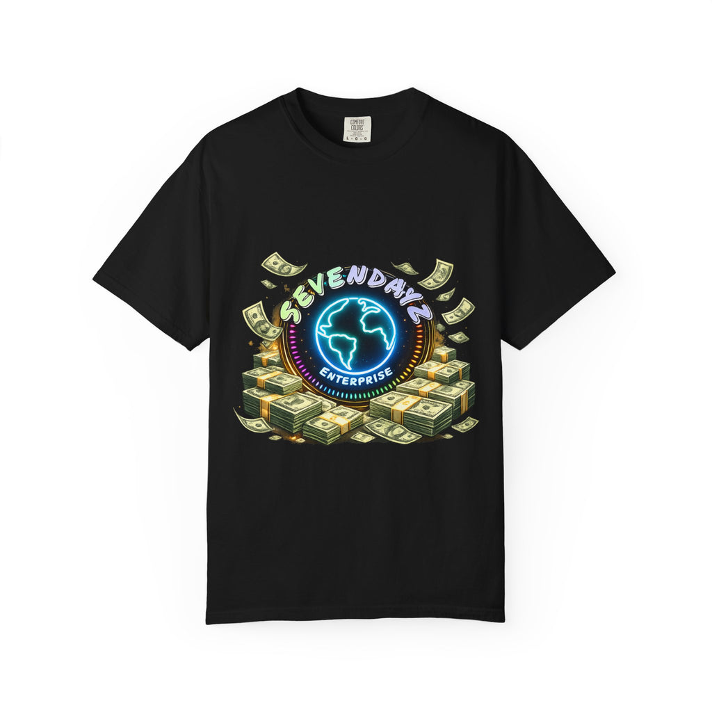 SEVENDAYZ Money Shirt — Graphic Tee Celebrating Hustle & Wealth
