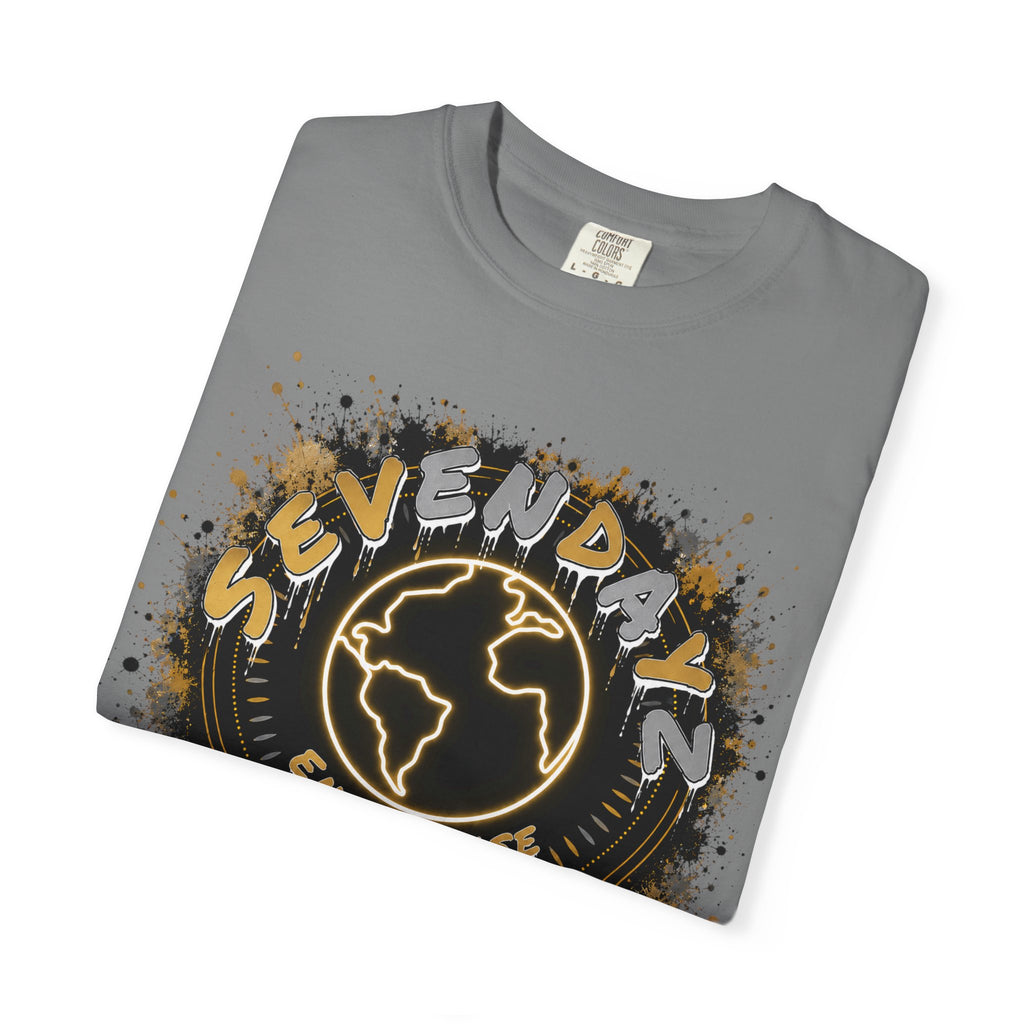 Las Vegas Graffiti T-Shirt — 'Sevendaz Enterprises' Streetwear Tee