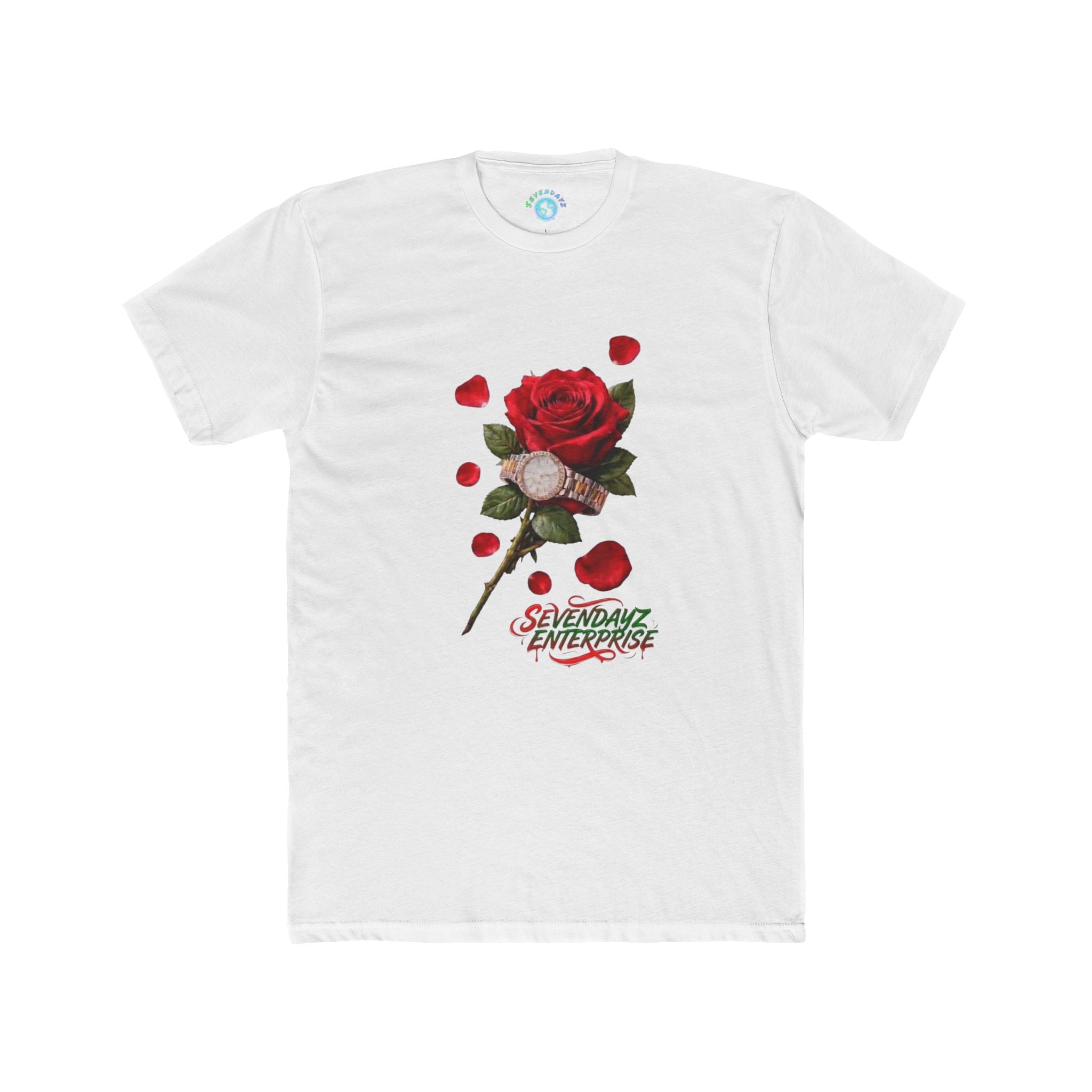 Sevenadayz Enterprise" Floral Streetwear T-Shirt