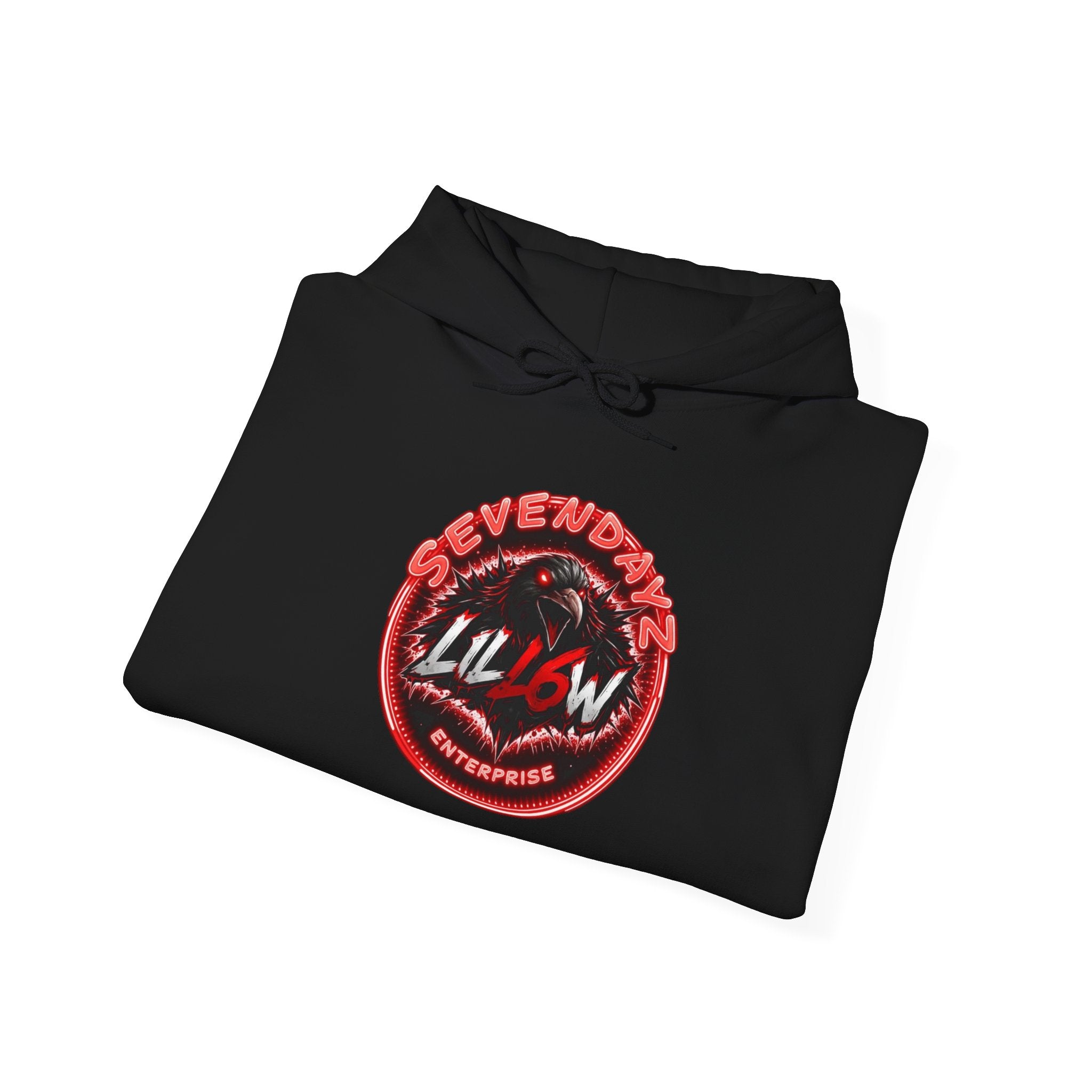 Lil L6w Sevendayz Graphic Hoodie