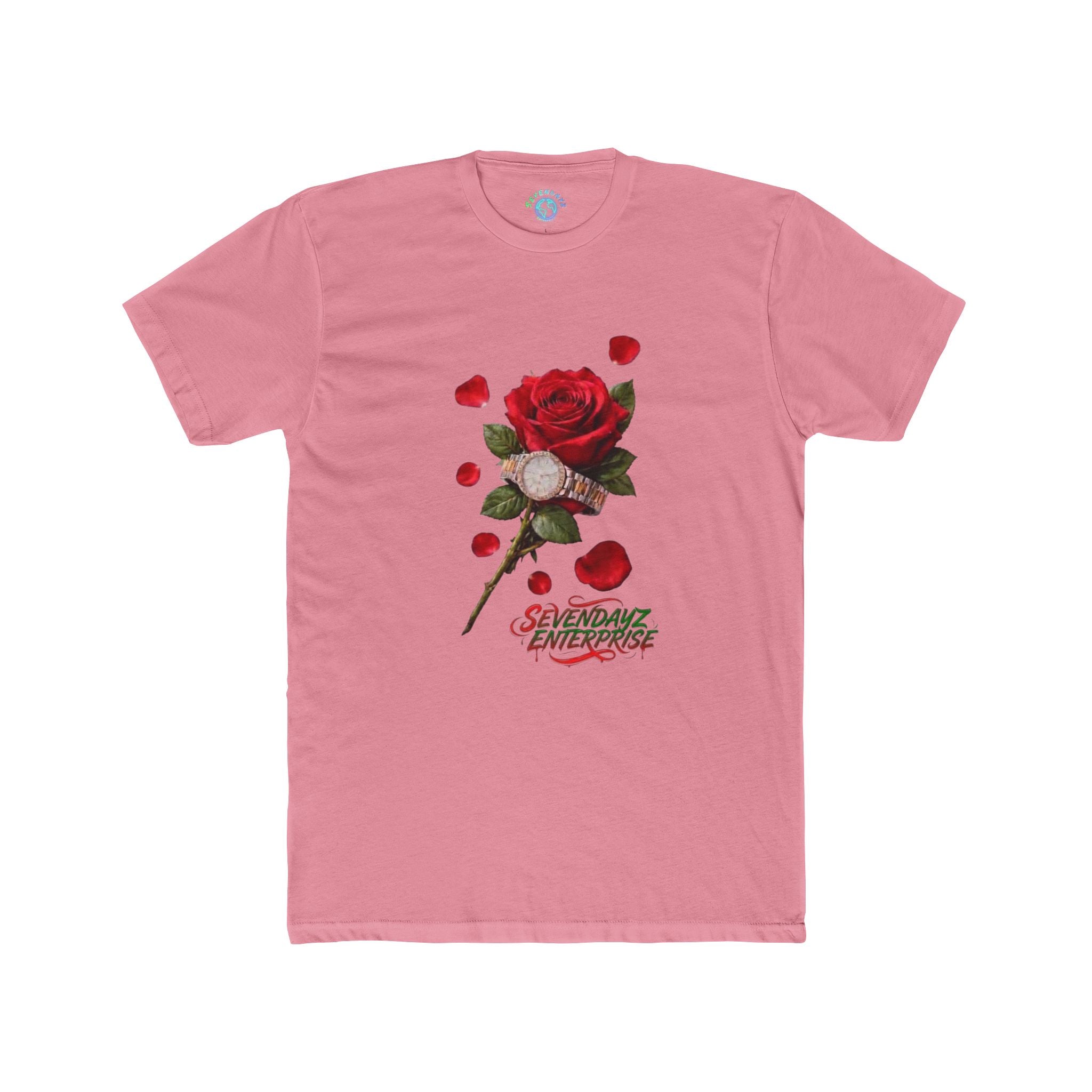 Sevenadayz Enterprise" Floral Streetwear T-Shirt