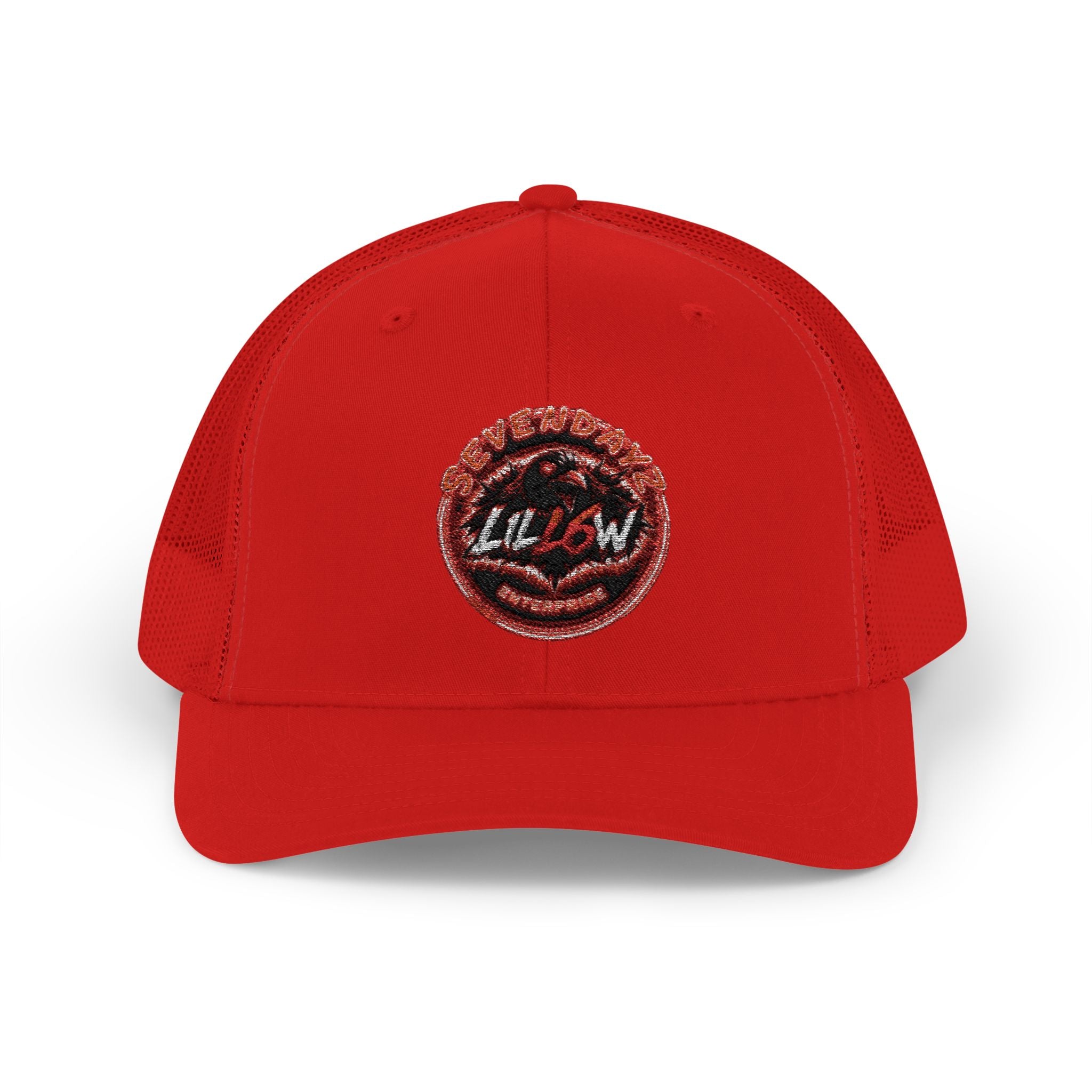 LILL6W Special Edition Red Snapback Trucker Cap