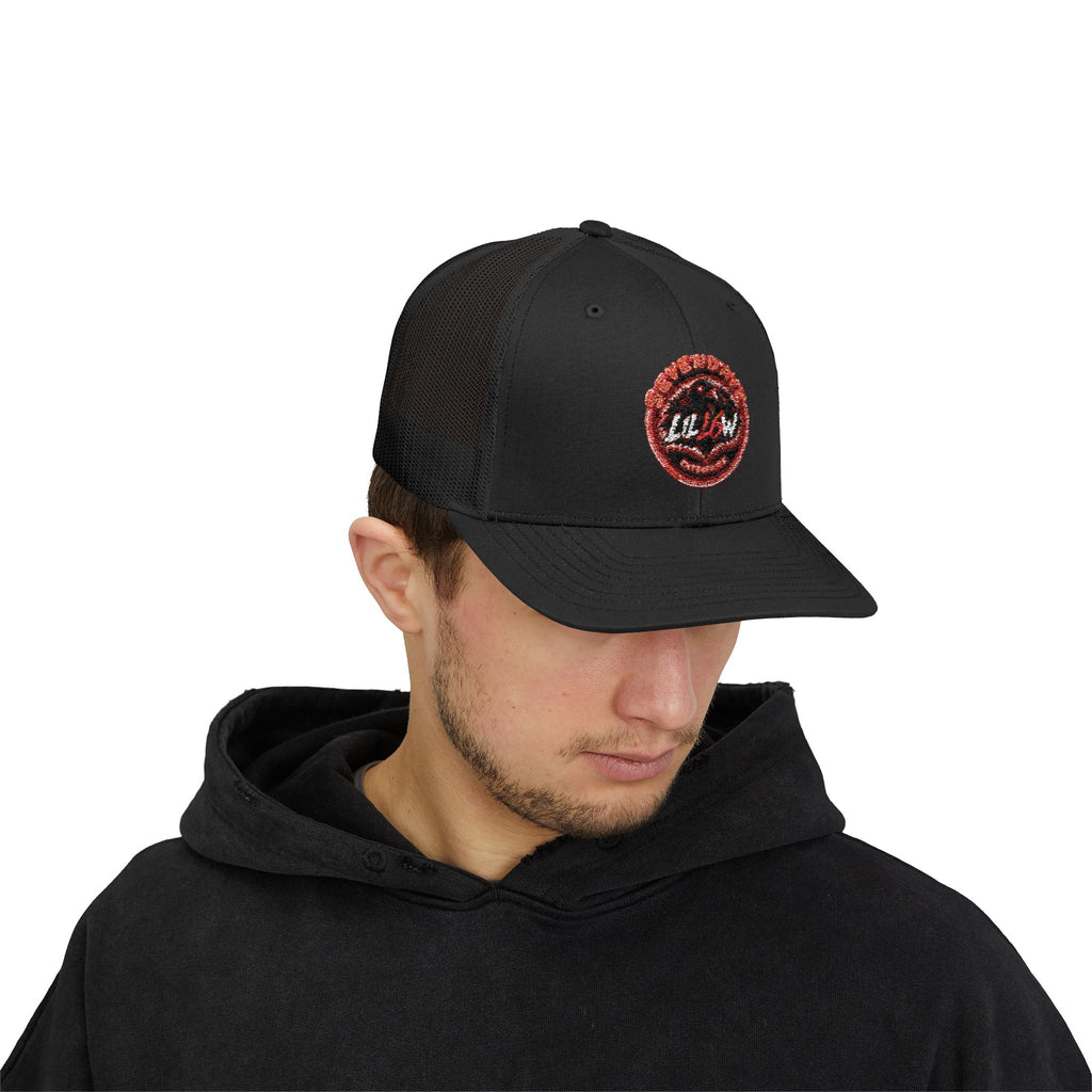 LILL6W Special Edition Red Snapback Trucker Cap